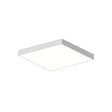 Sonneman Pi Satin White 24W x 24L x 4H Semi-Flush Mount 3977.03