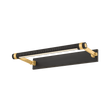 Hudson Valley Lighting Duell AGED BRASS 18W x 2.75H Wall Sconce 7318-AGB/DB