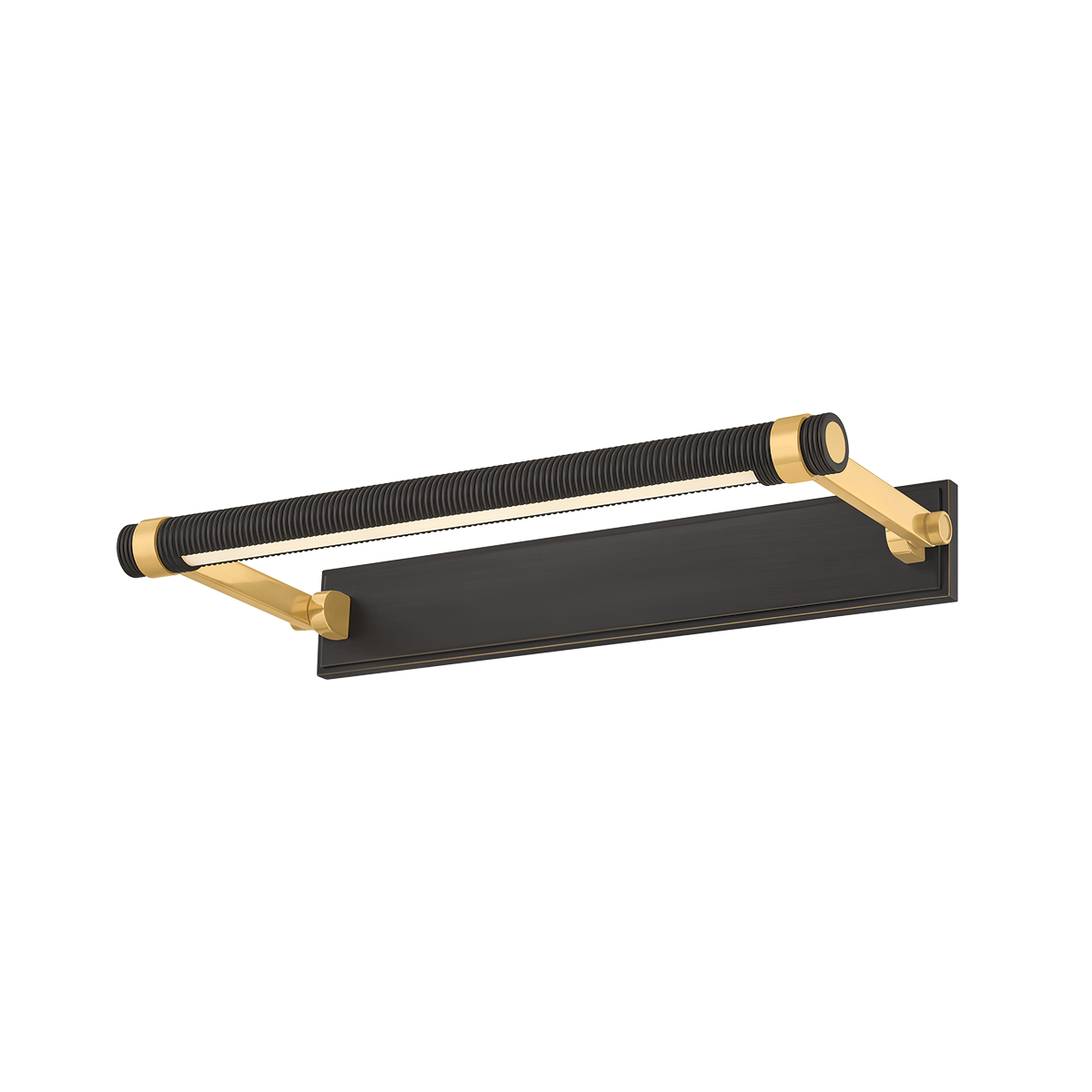 Hudson Valley Lighting Duell AGED BRASS 18W x 2.75H Wall Sconce 7318-AGB/DB