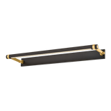 Hudson Valley Lighting Duell AGED BRASS 30W x 2.75H Wall Sconce 7330-AGB/DB
