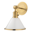 Hudson Valley Lighting Garden City AGED BRASS 8W x 11H Wall Sconce 8331-AGB