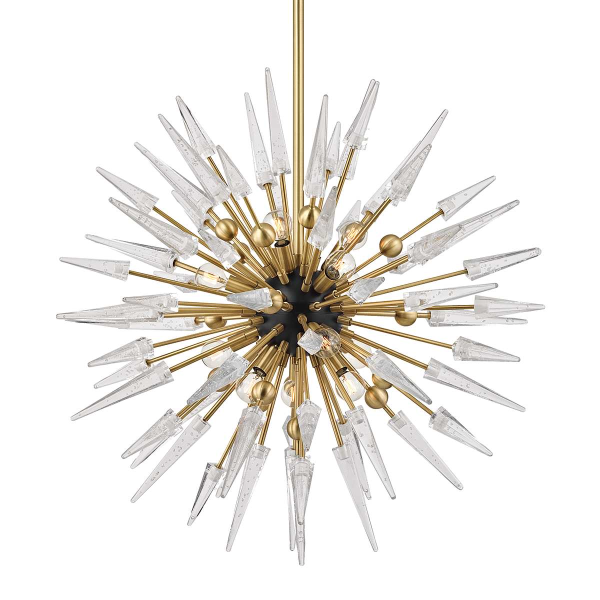 Hudson Valley Lighting Sparta AGED BRASS 32W x 32H Chandelier 9032-AGB