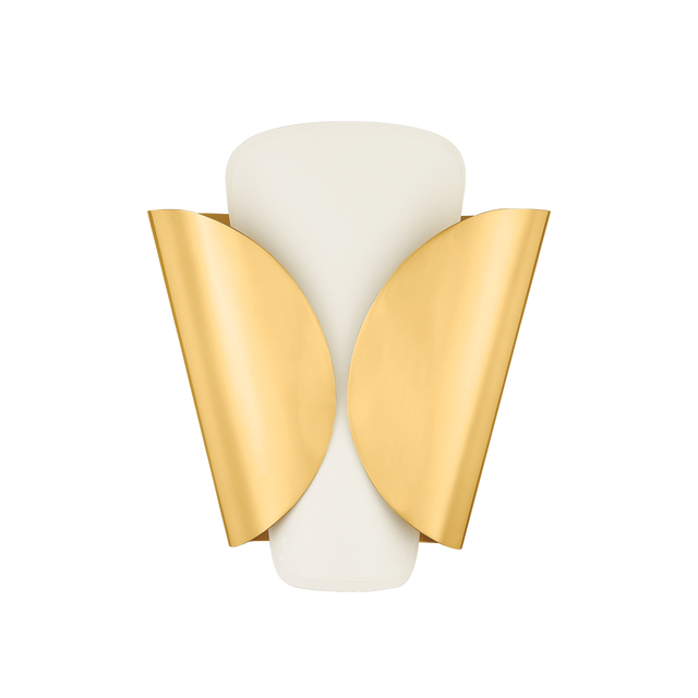 Hudson Valley Lighting Savoie AGED BRASS 10.75W x 12H Wall Sconce 9201-AGB-B