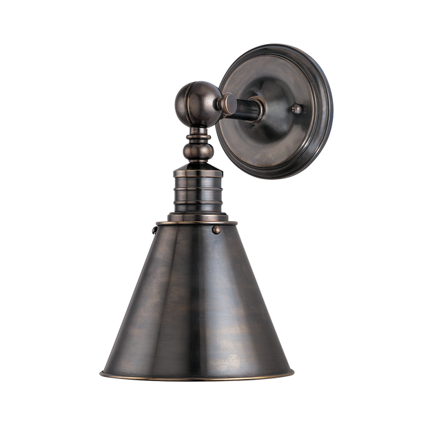 Hudson Valley Lighting Darien DISTRESSED BRONZE 8W x 14H Wall Sconce 9901-DB
