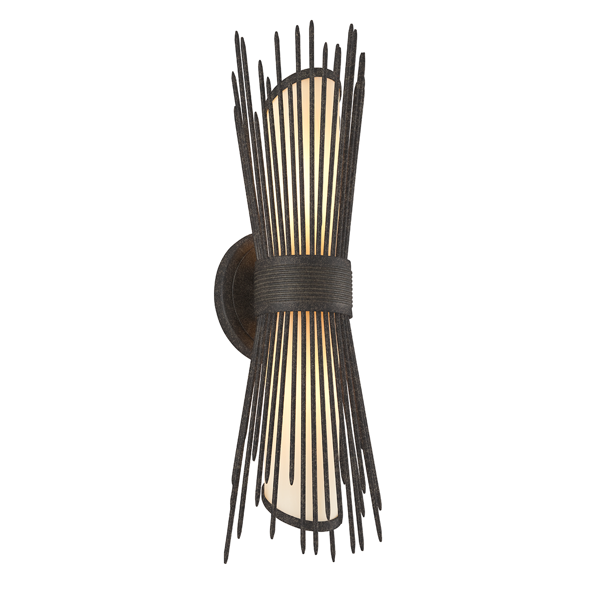 Troy Lighting Blink FRENCH IRON 6.25W x 20.75H Wall Sconce B4272