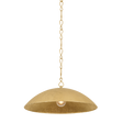 Hudson Valley Lighting Eve VINTAGE GOLD LEAF 24W x 9.75H Pendant BKO1400-VGL/GLI