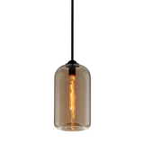 Troy Lighting District SOFT BLACK 8W x 15.75H Pendant F5571-SBK