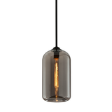 Troy Lighting District SOFT BLACK 8W x 15.75H Pendant F5581-SBK