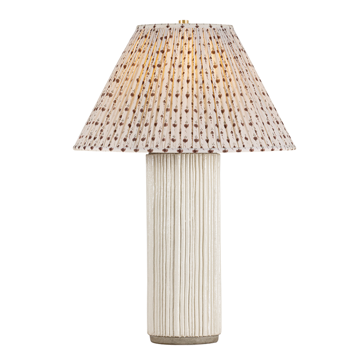 Hudson Valley Lighting Crestwood AGED BRASS 19W x 31.25H Table Lamp L5431-AGB/CFI-P202