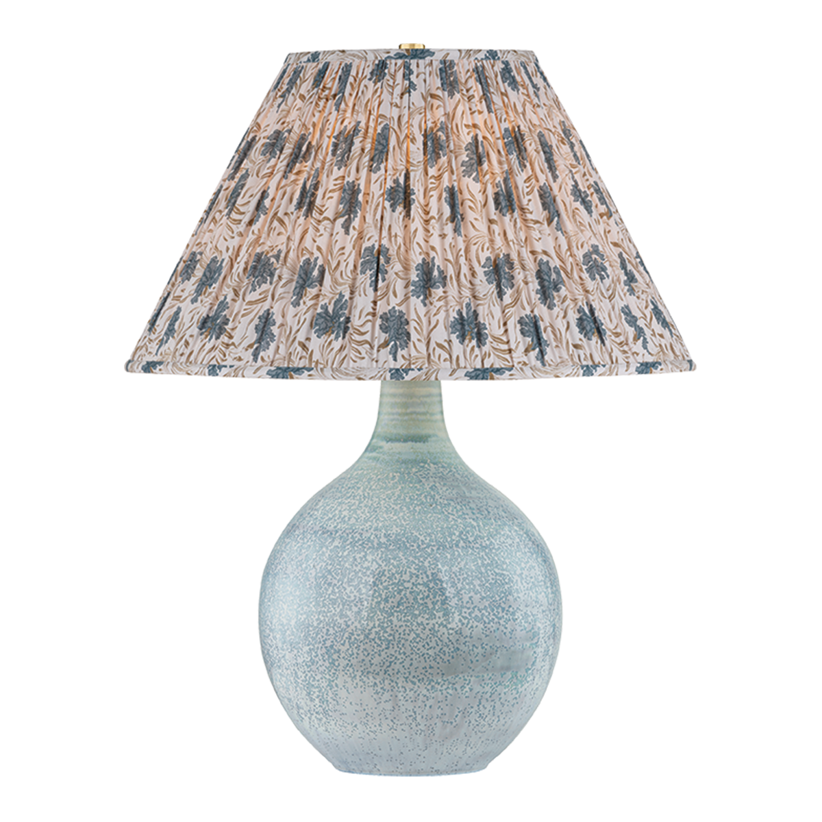 Hudson Valley Lighting Kearny AGED BRASS 19W x 26.75H Table Lamp L6227-AGB/C04-P201