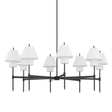 Hudson Valley Lighting Glenmoore AGED BRASS 48.5W x 26.25H Chandelier PI1899808-AGB/DB
