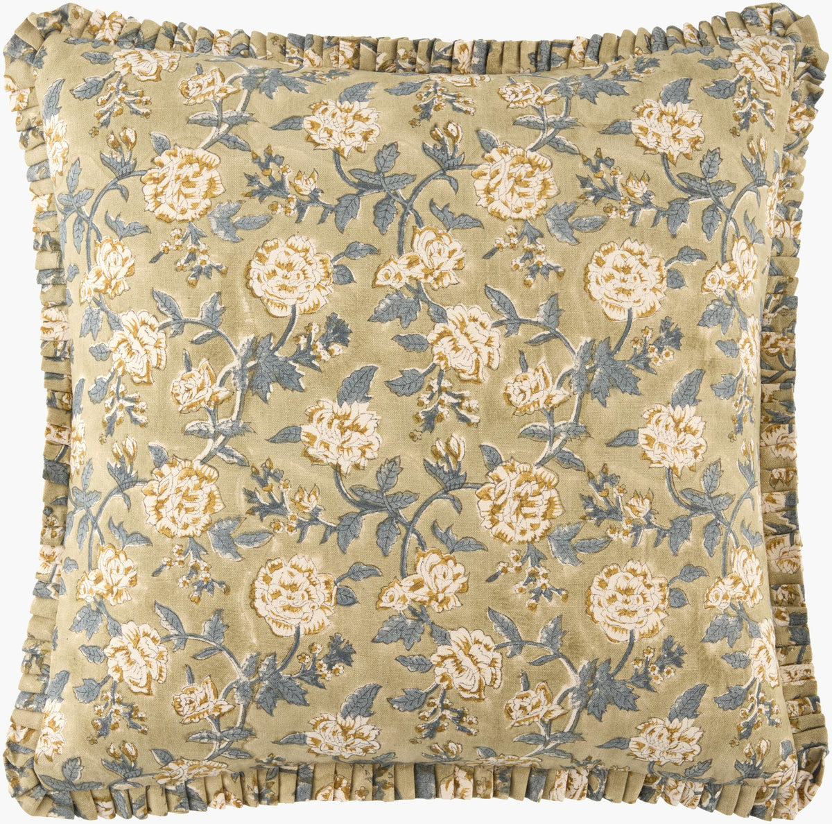 Surya Camellia CMLA-001 22"L x 22"W Pillow