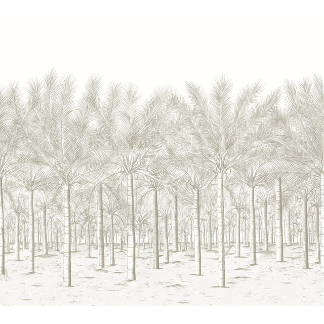 Thibaut Palm Grove Mural Beige