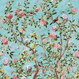 Thibaut Jardin Bloom Mural Turquoise