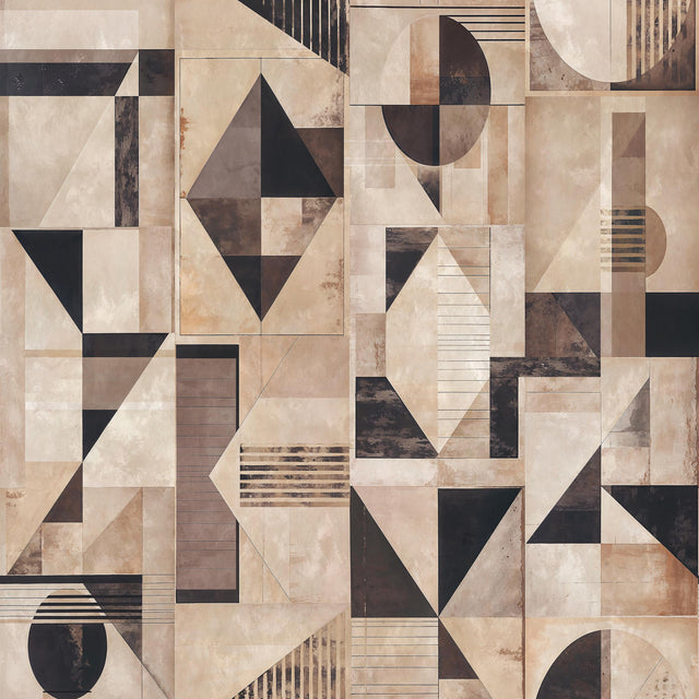 Thibaut Galaxy Mural Graphite And Champagne
