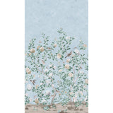 Thibaut Jardin Bloom Mural Spa Blue