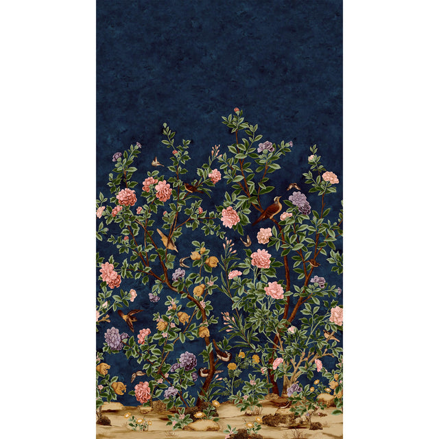 Thibaut Jardin Bloom Mural Navy