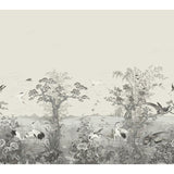 Thibaut Crane Mural Grey