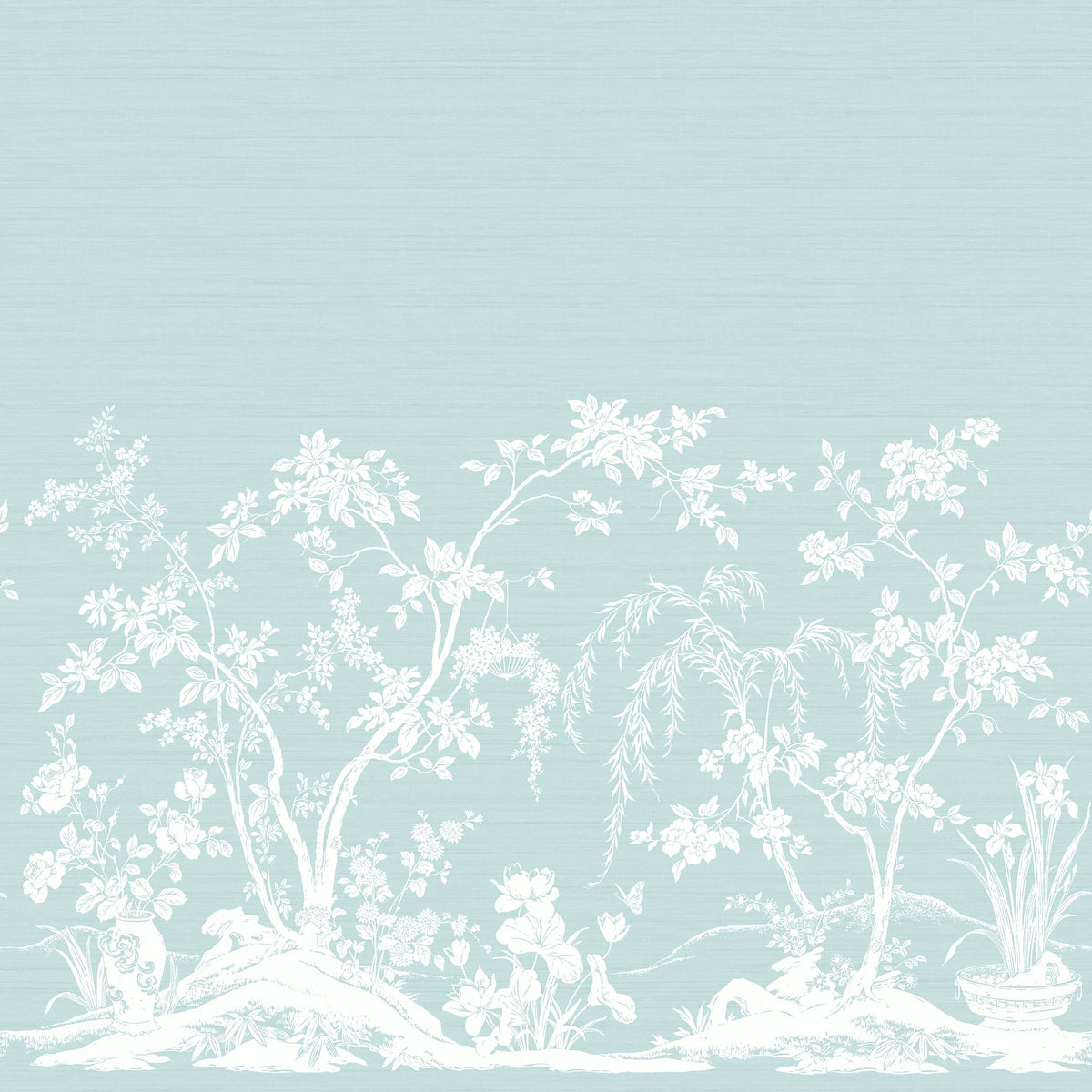 Thibaut Chaumont Mural Spa Blue
