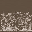 Thibaut Chaumont Mural Brown And Beige