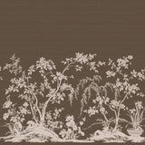 Thibaut Chaumont Mural Brown And Beige