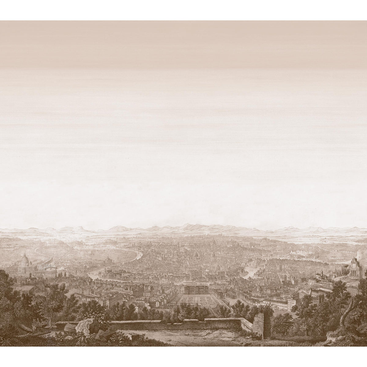 Thibaut Roma Mural Brown