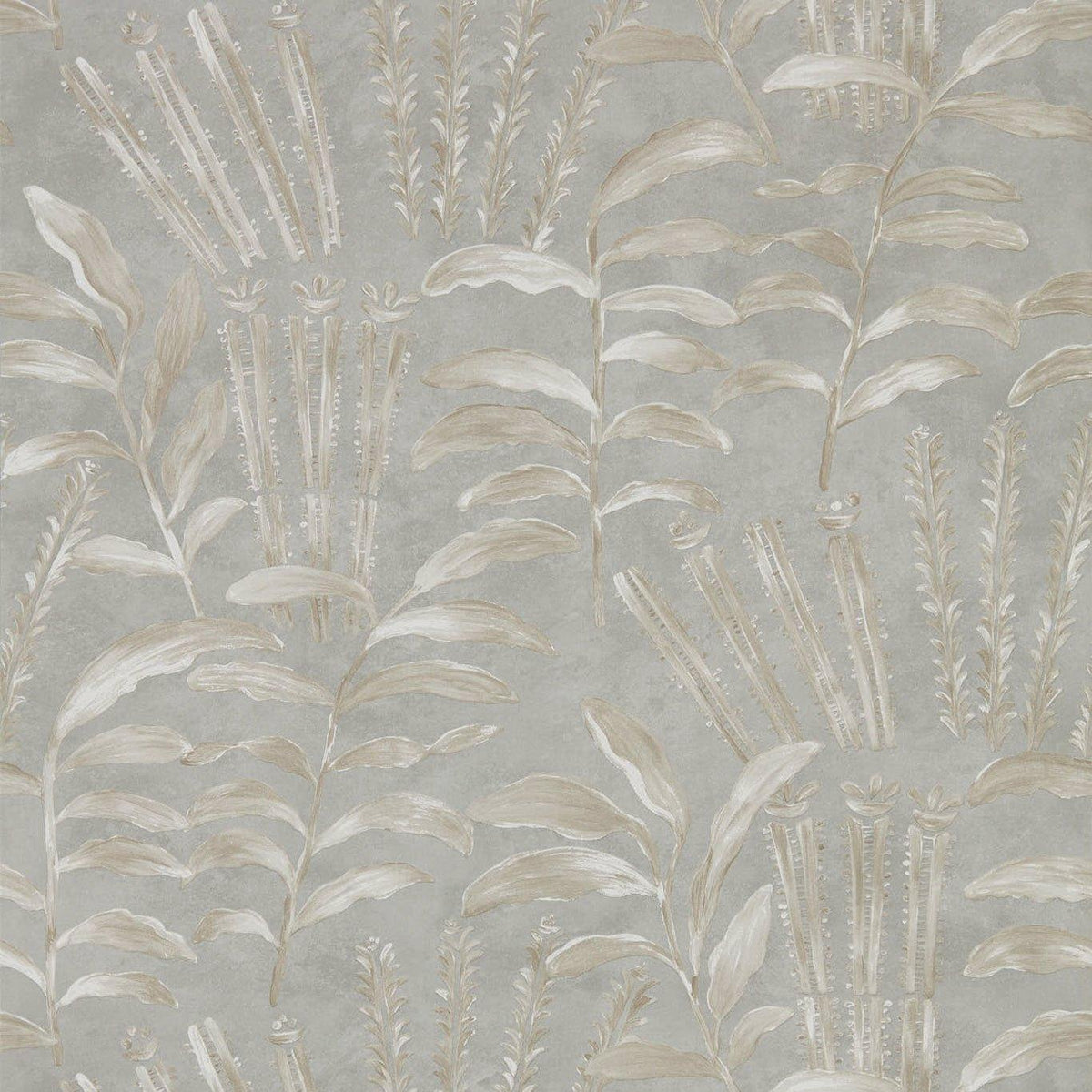 Zoffany Highclere Zinc Wallpaper