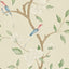 Zoffany Eleonora Jade/Rose Wallpaper