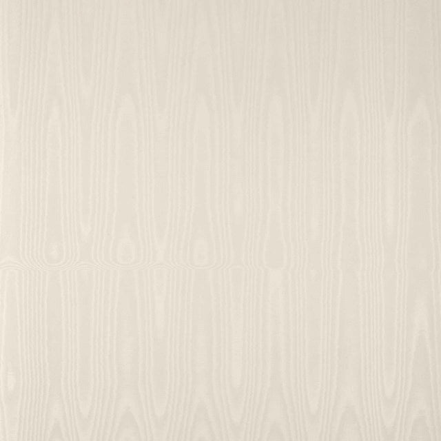 Zoffany Moire Wallcovering Silver Wallpaper