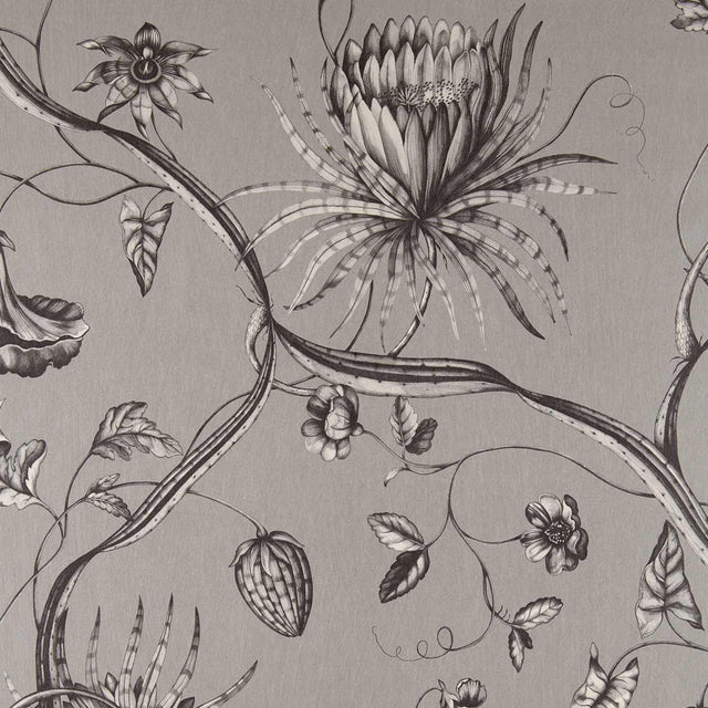 Zoffany Phaedra Silver Wallpaper