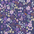 Veer Decor Margarida Floral Purple Peel & Stick Wallpaper