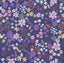 Veer Decor Margarida Floral Purple Peel & Stick Wallpaper