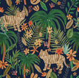 Veer Decor Jungle Jumboree Navy Peel & Stick Wallpaper