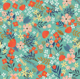 Veer Decor Margarida Floral Green Peel & Stick Wallpaper