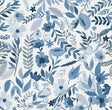 Veer Decor Emilie Floral Blue Peel & Stick Wallpaper