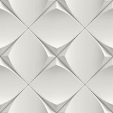 Veer Decor Apex Diamond White Wallpaper