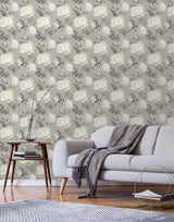 Veer Decor Imperial Bloom White Wallpaper