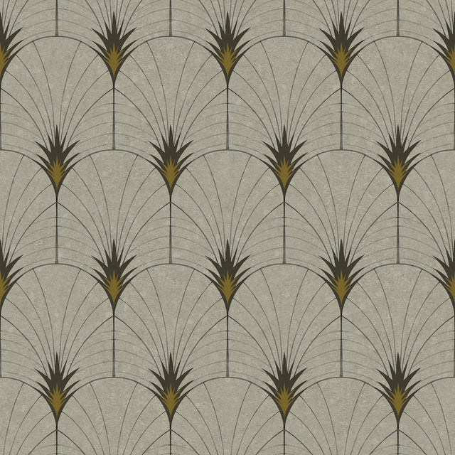 Veer Decor Velvet Cabaret Taupe Wallpaper