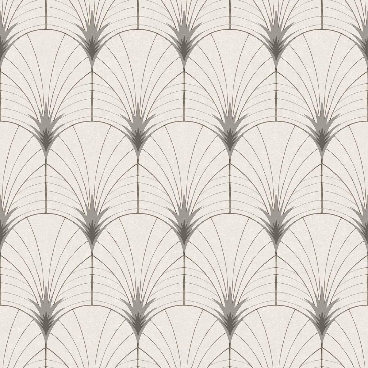Veer Decor Velvet Cabaret White Wallpaper