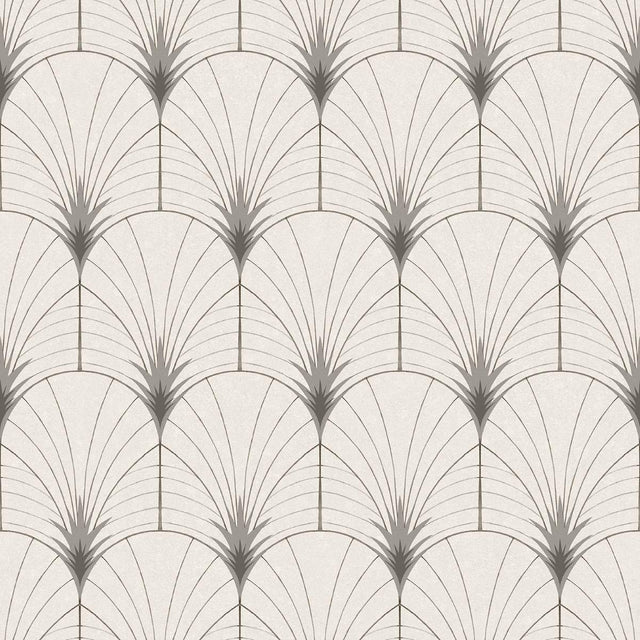 Veer Decor Velvet Cabaret White Wallpaper
