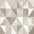 Veer Decor Foundry Harlequin Silver Wallpaper