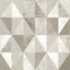 Veer Decor Foundry Harlequin Silver Wallpaper
