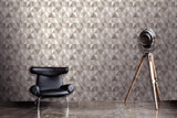 Veer Decor Foundry Harlequin Silver Wallpaper