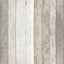 Veer Decor Salvaged Shiplap Cream Wallpaper