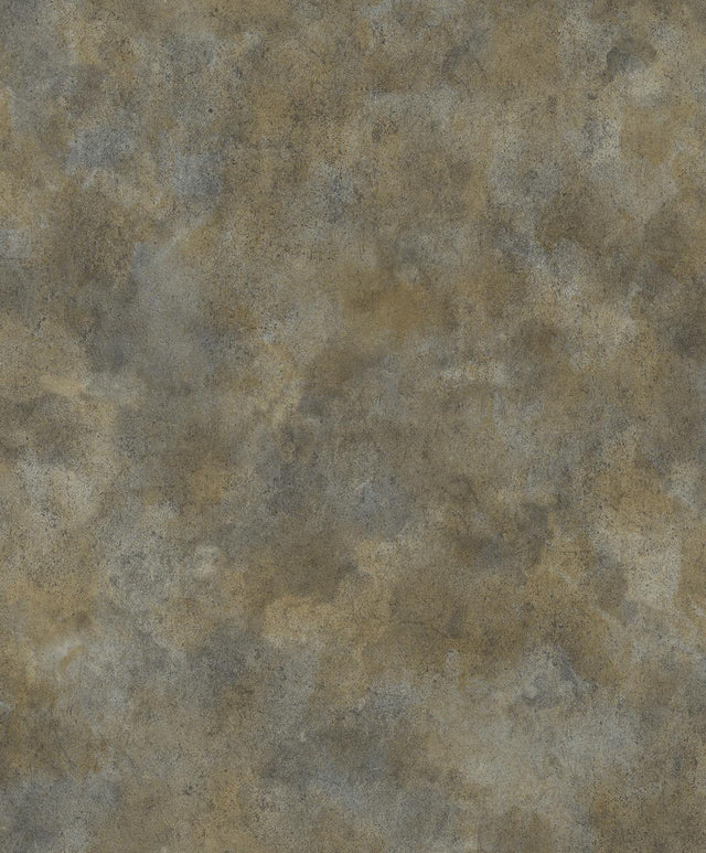 Veer Decor Distressed Patina Aged Topaz Wallpaper