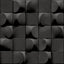 Veer Decor Apex Monolith Black Wallpaper