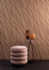 Veer Decor Sahara Strata Terracotta Wallpaper