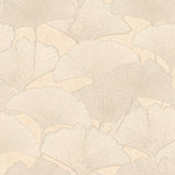 Veer Decor Gingko Petal Beige Wallpaper