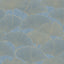 Veer Decor Gingko Petal Blue Wallpaper