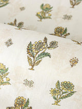 Scalamandre Calico Print Lemongrass Fabric